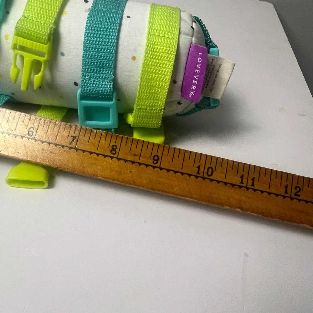 Lovevery Buckle Barrel Toddler Toy White Teal Sensory Fine Motor Montessori